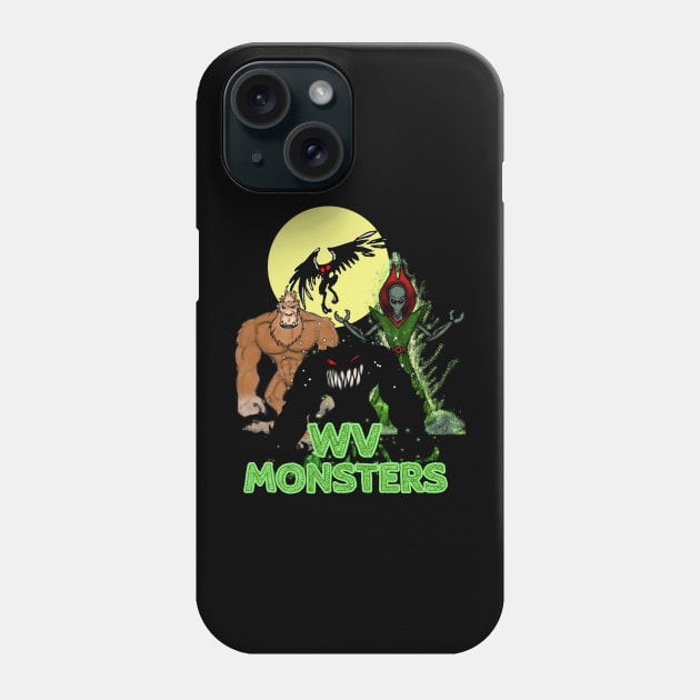 WV Monsters Phone Case by TonyBreeden