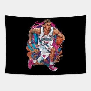 Basketball Graffiti Tapestry