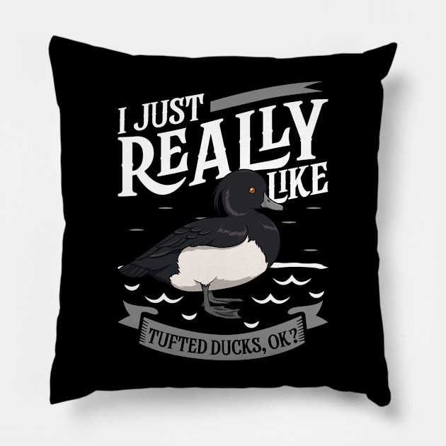 I just really like Tufted Ducks Pillow by Modern Medieval Design