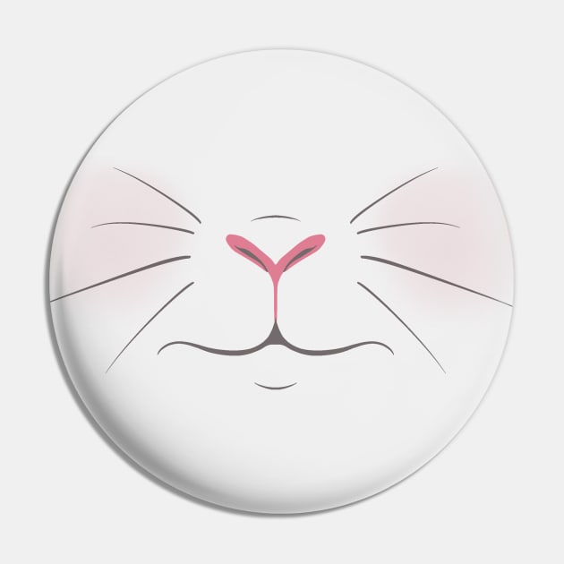 Rabbit face Pin by Midsea 