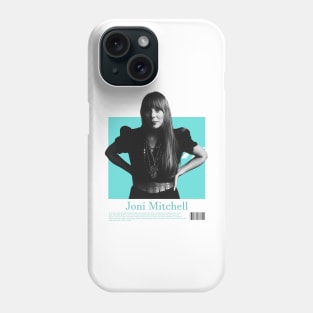 Joni Mitchell // 1970s Fan Art Design Phone Case