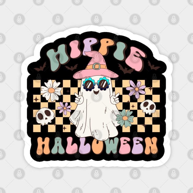 Hippie Halloween Magnet by InkBlissful