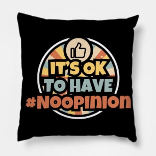 #NoOpinion | No opinion | Family Dinner | Community Gathering | Peace | Thanksgiving | Christmas | Xmas Pillow