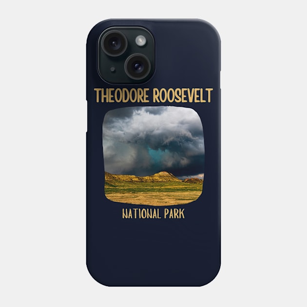 Theodore Roosevelt National Park Phone Case by Souls.Print