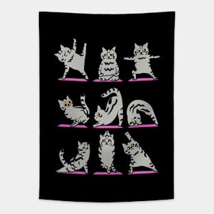 American Shorthair Yoga Tapestry