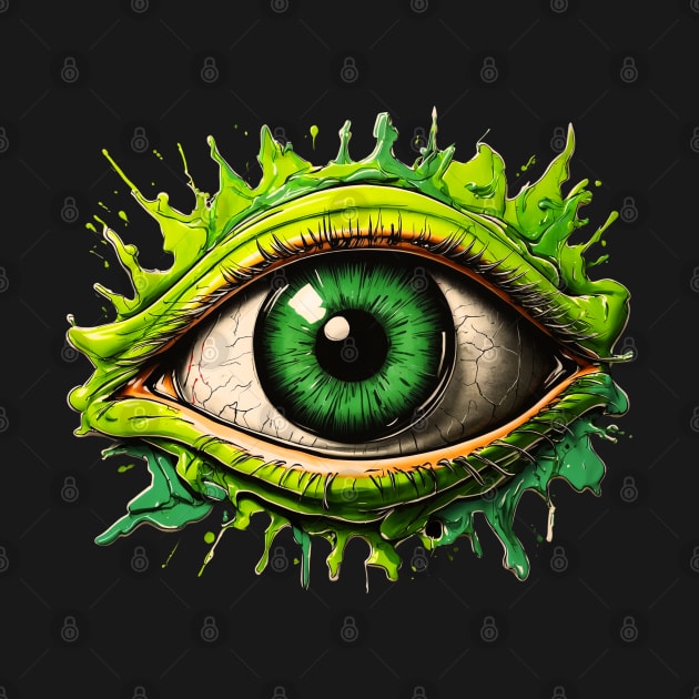 The green eye by TaansCreation 