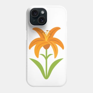 Cute Colorful Tiger Lily Phone Case