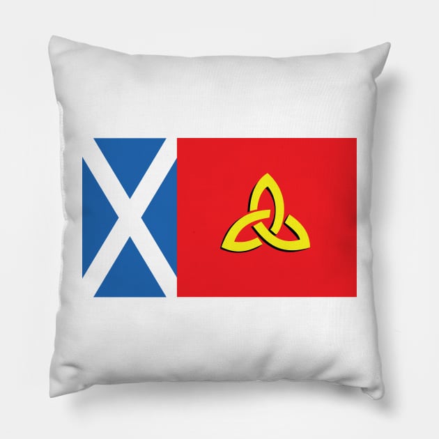 Scottish Republican Socialist Movement Pillow by Wickedcartoons