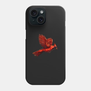 Flying Cardinal Phone Case