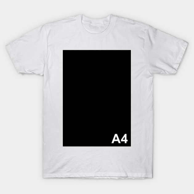 a4 shirt