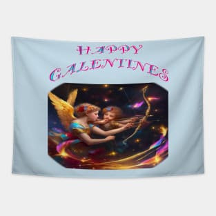 Galentines day card Tapestry