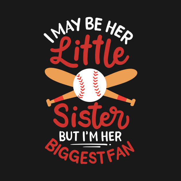 Softball Little Sister by CreativeGiftShop