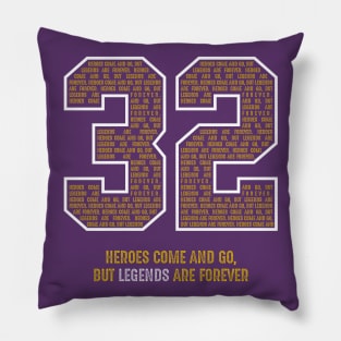 Malone Basketball The Mailman Utah 32 Legend Pillow