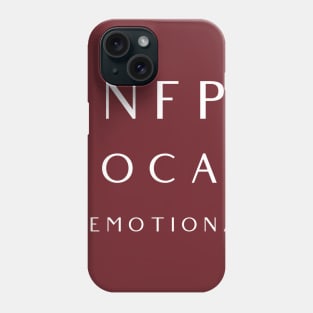 ENFP - Vocal & Emotional Phone Case