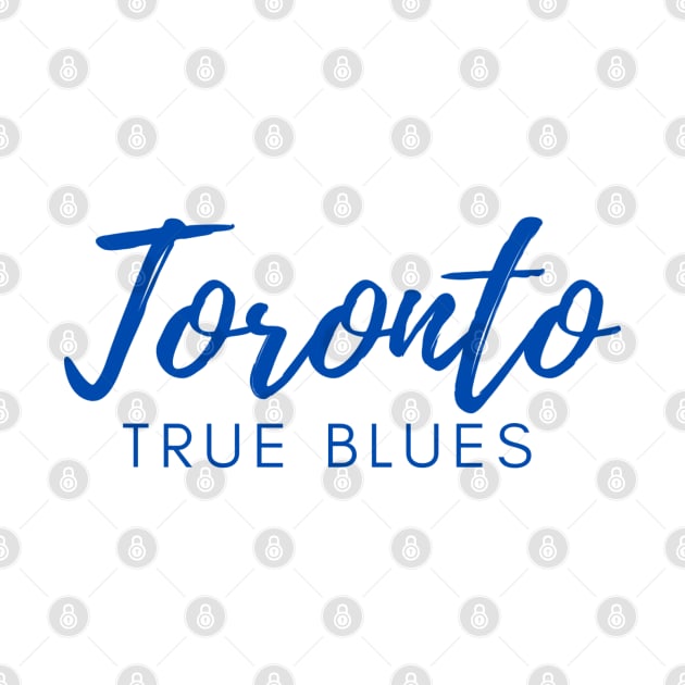 Toronto True Blues by stickersbyjori