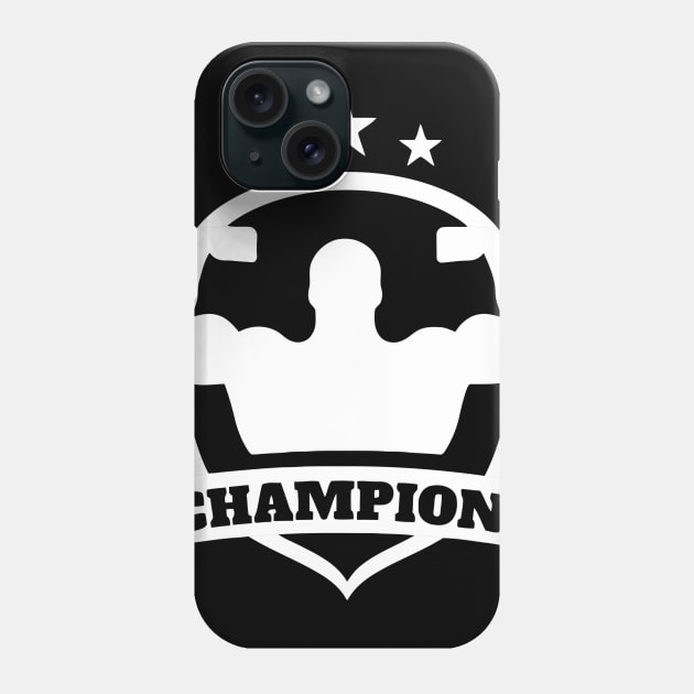 Champion Phone Case by Ramateeshop