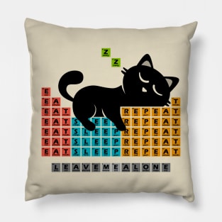 Cat Periodic Table Pillow