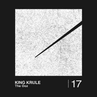 King Krule / Minimalist Graphic Artwork Design T-Shirt