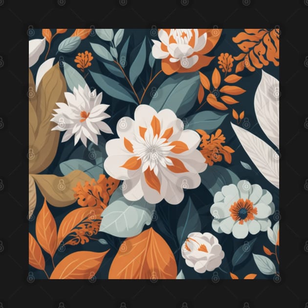 A Captivating Floral Pattern by JEWEBIE