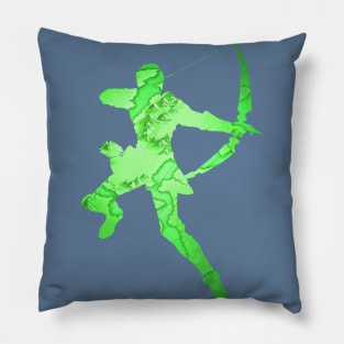 Python: Apathetic Archer Pillow