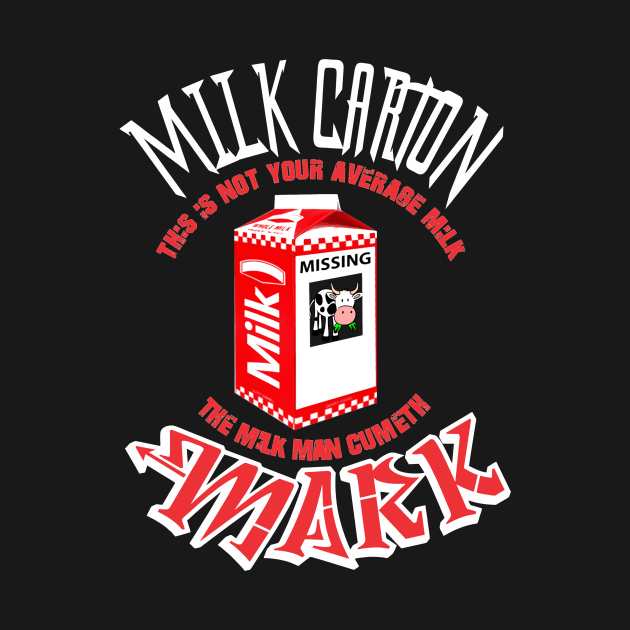 BDW MILK CARTON MARK by BIG DAWG APPAREL