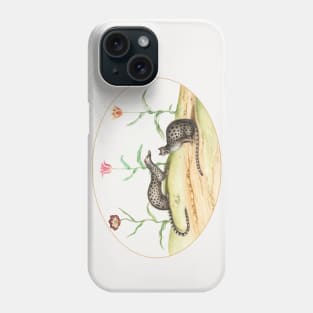 Two Genets with Tulips (1575–1580) Phone Case