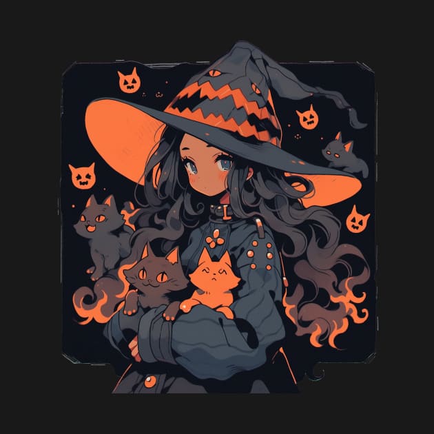 Witch Girl #1 - Halloween by Neon Dream