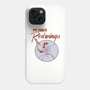 Peoria Redwings (red variant) Phone Case