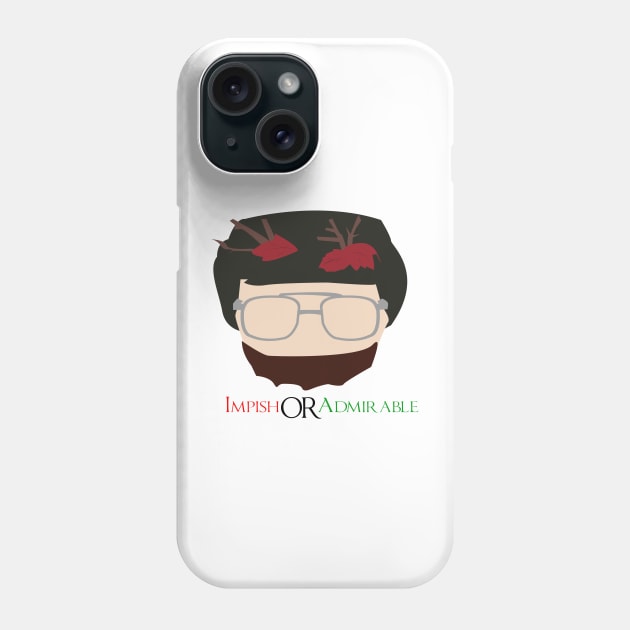 Belsnickle Impish or Admirable Phone Case by HeardUWereDead