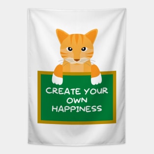 Advice Cat - Create Your Own Happiness Tapestry