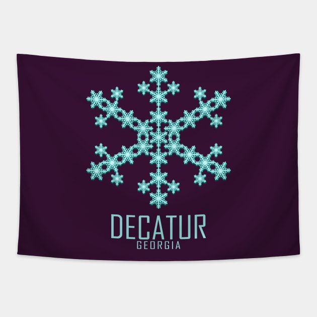 Decatur Georgia Tapestry by MoMido