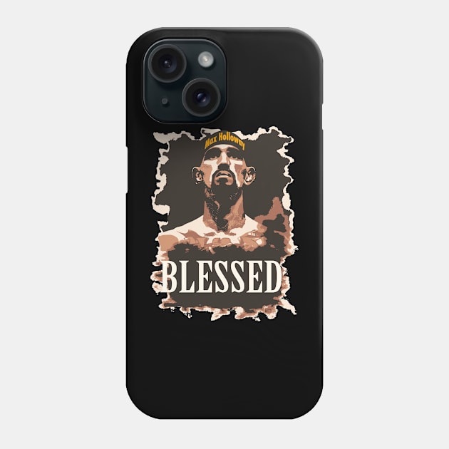Blessed Max Holloway Graphic T-Shirt 02 Phone Case by ToddT