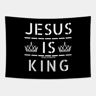 Jesus is king Tapestry