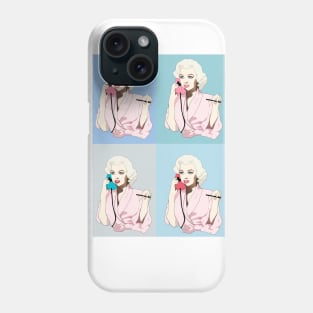 Marilyn Monroe phone pop art Phone Case