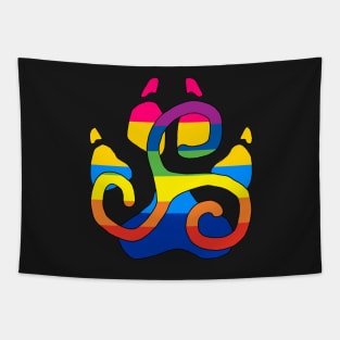 Pansexual Celticwolf Tapestry