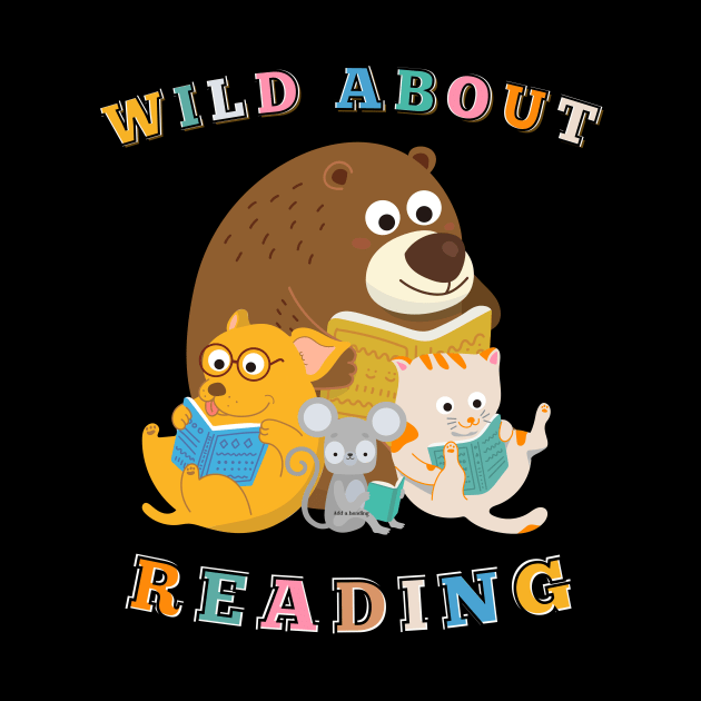 Wild About Reading Student Teacher Library Book by MotleyRidge
