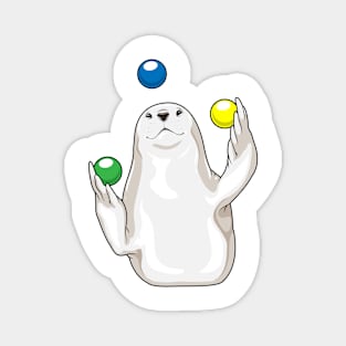 Seal Juggler Juggle Magnet