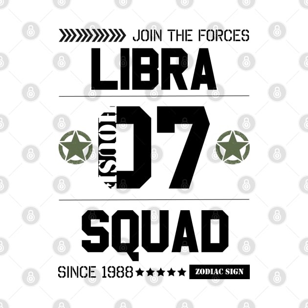 Zodiac Majesty Libra Squad Black by ZodiacMajesty