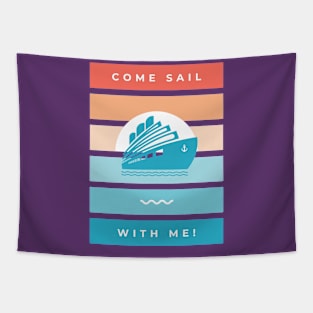 Come Sail with Me Tapestry