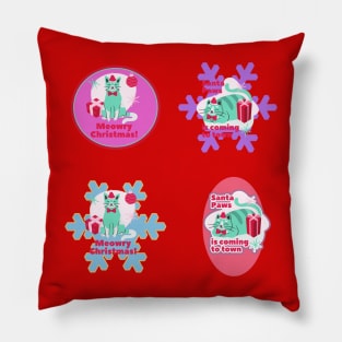 Colorful Cats - Christmas Pack Pillow