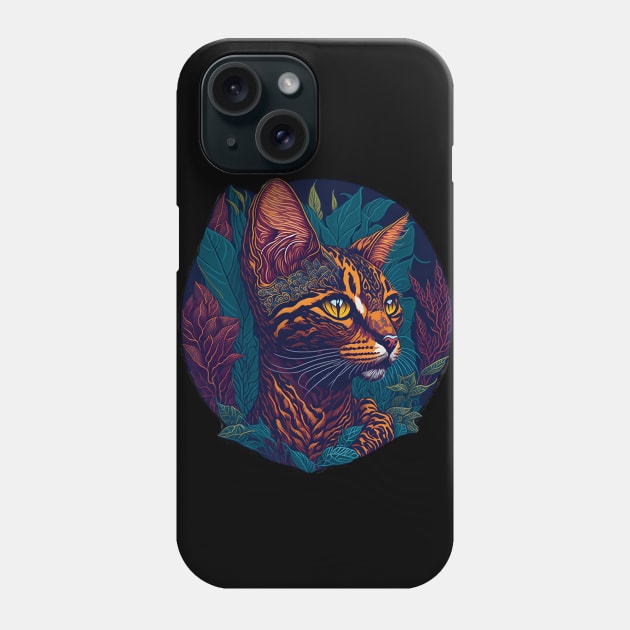 Cat Breed - Ocicat Cat Phone Case by ImaginativeInkPOD