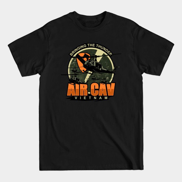 Discover Air Cav Vietnam Patch (distressed) - 1st Air Cavalry Division - T-Shirt