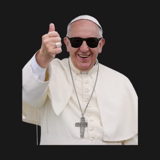 Funny Thumbs up Pope Francis T-Shirt