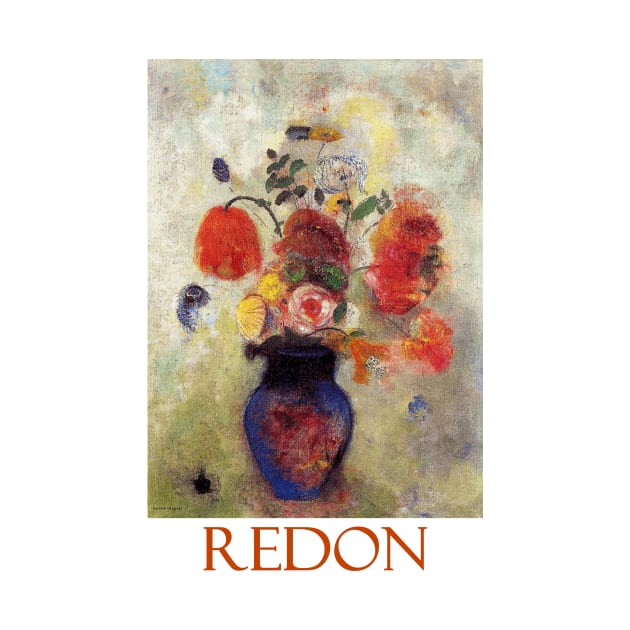 Bouquet of Flowers by Odilon Redon by Naves