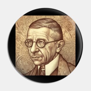 Jean-Paul Sartre Pin