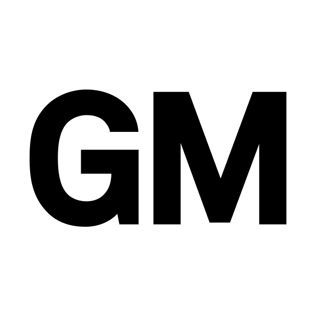 GM Logo - Representing the Cutting Edge of Crypto and NFTs by Magicform