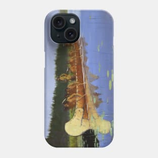 Radisson and Groseilliers by Frederic Remington Phone Case