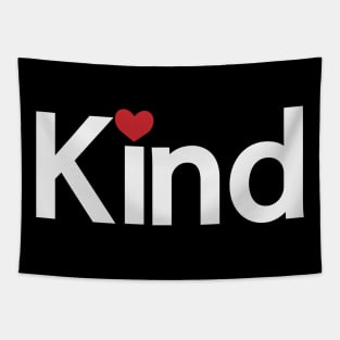 Kind being kind artwork Tapestry