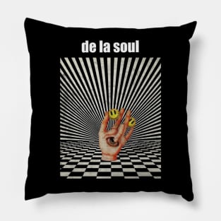 Illuminati Hand Of de la soul Pillow