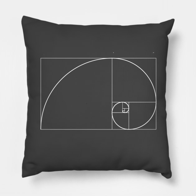 Fibonacci Succession Pillow by Gines